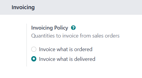 invoicing